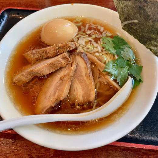 甍　海苔をどかしたところ